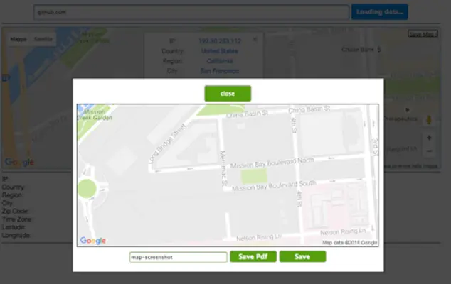 IP Address Finder android App screenshot 1